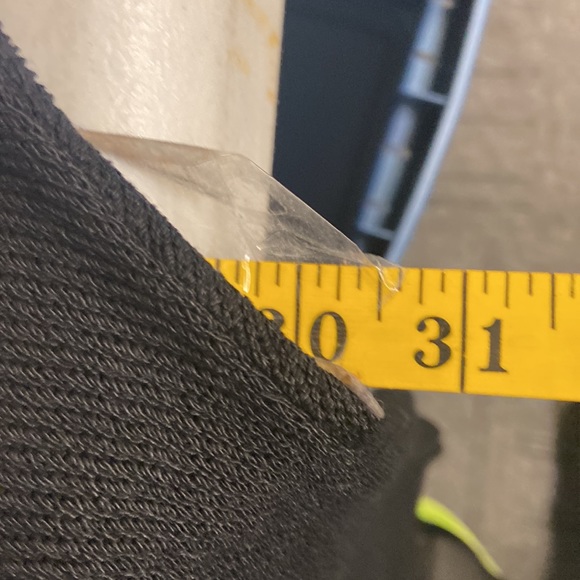 Jon Lawrence Vintage Sweater Black Purple Knit Scoop Neck Small - Picture 4 of 6